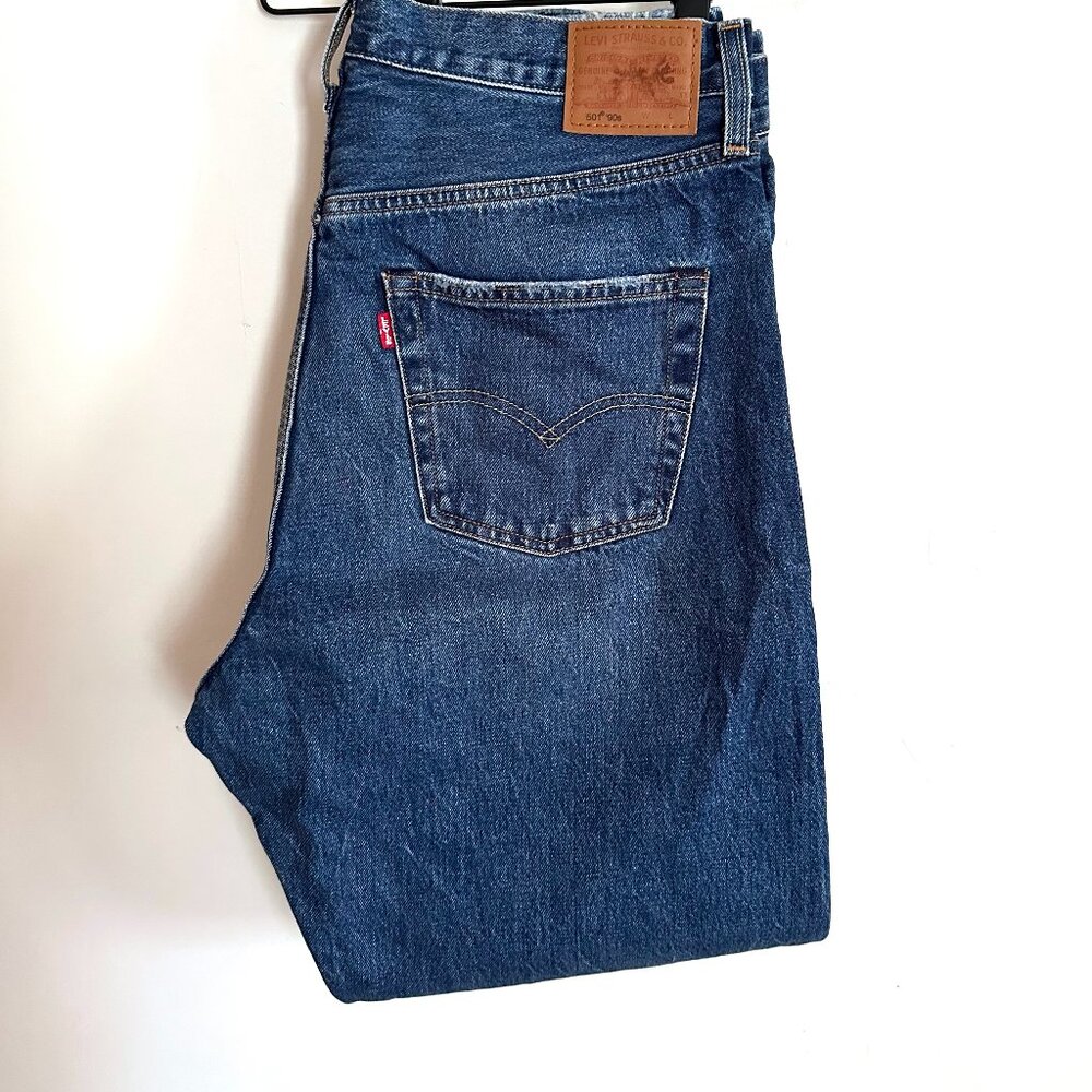 Modern Levi 501s Selvedge Denim - Women's 33x32